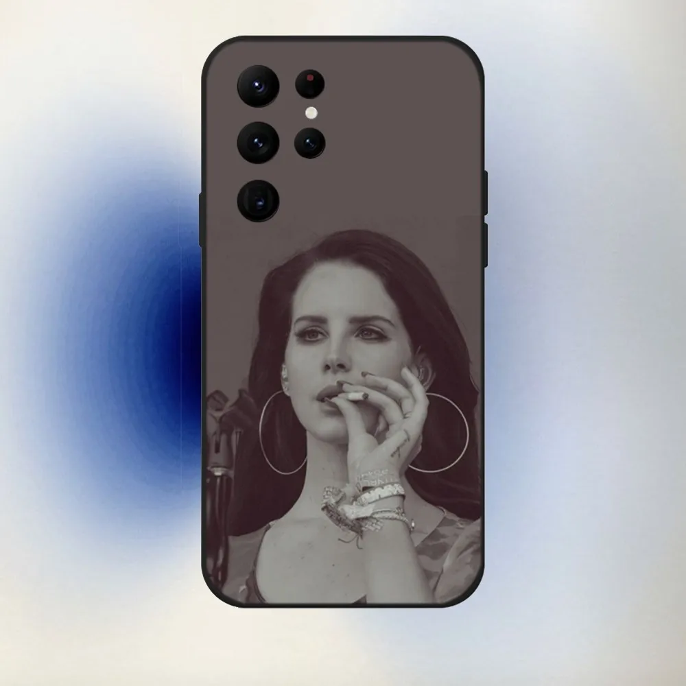 L-Lana Del Rey Lust For Life Phone Case For Samsung S24,23,22,30,21,10,9,Ultra,Plus,Lite,FE,5G Black Soft Case