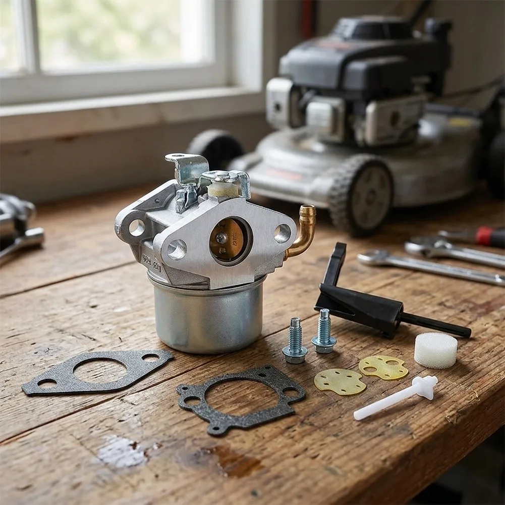 As Shown Carburetor for Kit Carburetor Kit Optimizes Fuel Flow Improved Fuel Efficiency Metal Construction Easy Installation