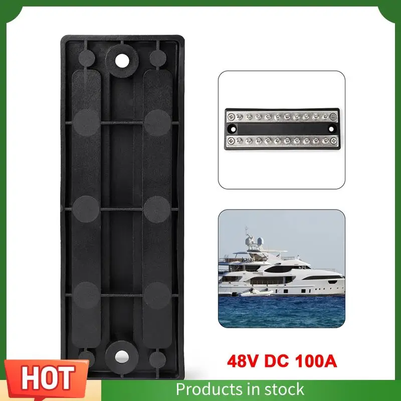 AU63-Essential 100A Power Terminal Block For Efficient Circuit Management In RV, Boat, Truck - Image 4
