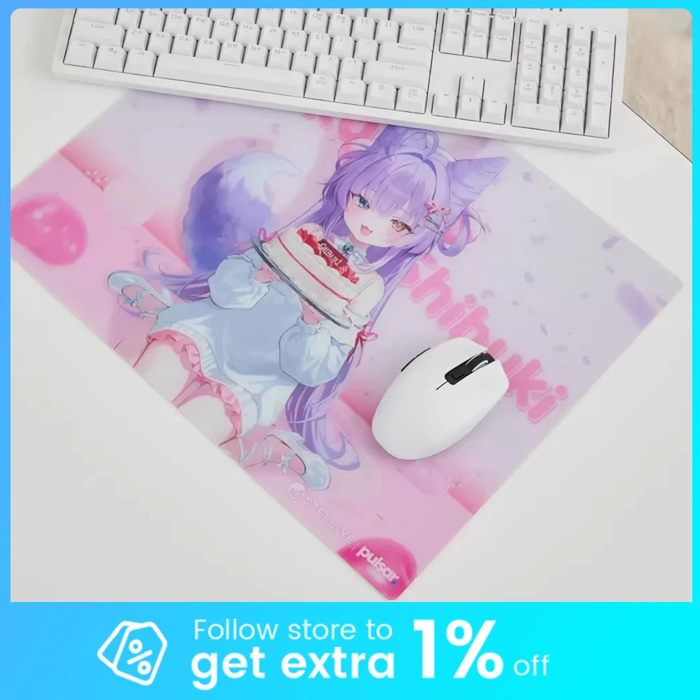 

Коврик для мыши PAN Esports Tenko Shibuki Glass, гладкий и скоростной, для FPS, аналог Pulsar X Shibuki, для APEX, CSGO, аксессуары для ПК