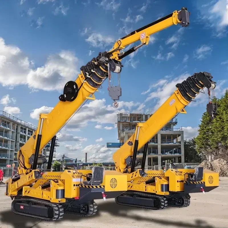 Best Prices Spider Crane Custom Electric Mini Remote Control Folding Spider Crane Telescopic Boom Lift Spider Crane