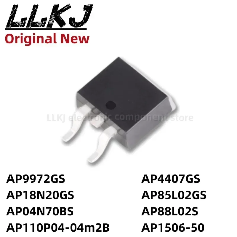 1pcs AP9972GS AP18N20GS AP04N70BS AP110P04-04m2B AP4407GS AP85L02GS AP88L02S AP1506-50 TO263 MOS FET TO-263