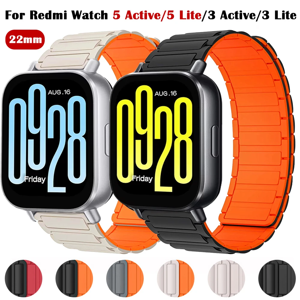 �y�Z�[�����z�V���R�[�����C�X�|�[�c�X�g���b�v Redmi Watch 5 �A�N�e�B�u/5 Lite/3 �A�N�e�B�u/3 Lite Correa Bracelelt 22 �~�����[�g���X�}�[�g�E�H�b�`�����o���h