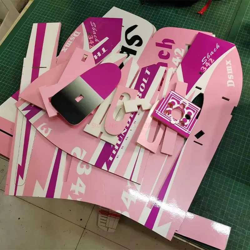 جديد جميل سباخ 342 كيلو طائرة Kt مجلس طائرات التحكم عن بعد الثابتة الجناح ثلاثية الأبعاد نموذج طائرة البهلوانية المهنية لتقوم بها بنفسك لعبة