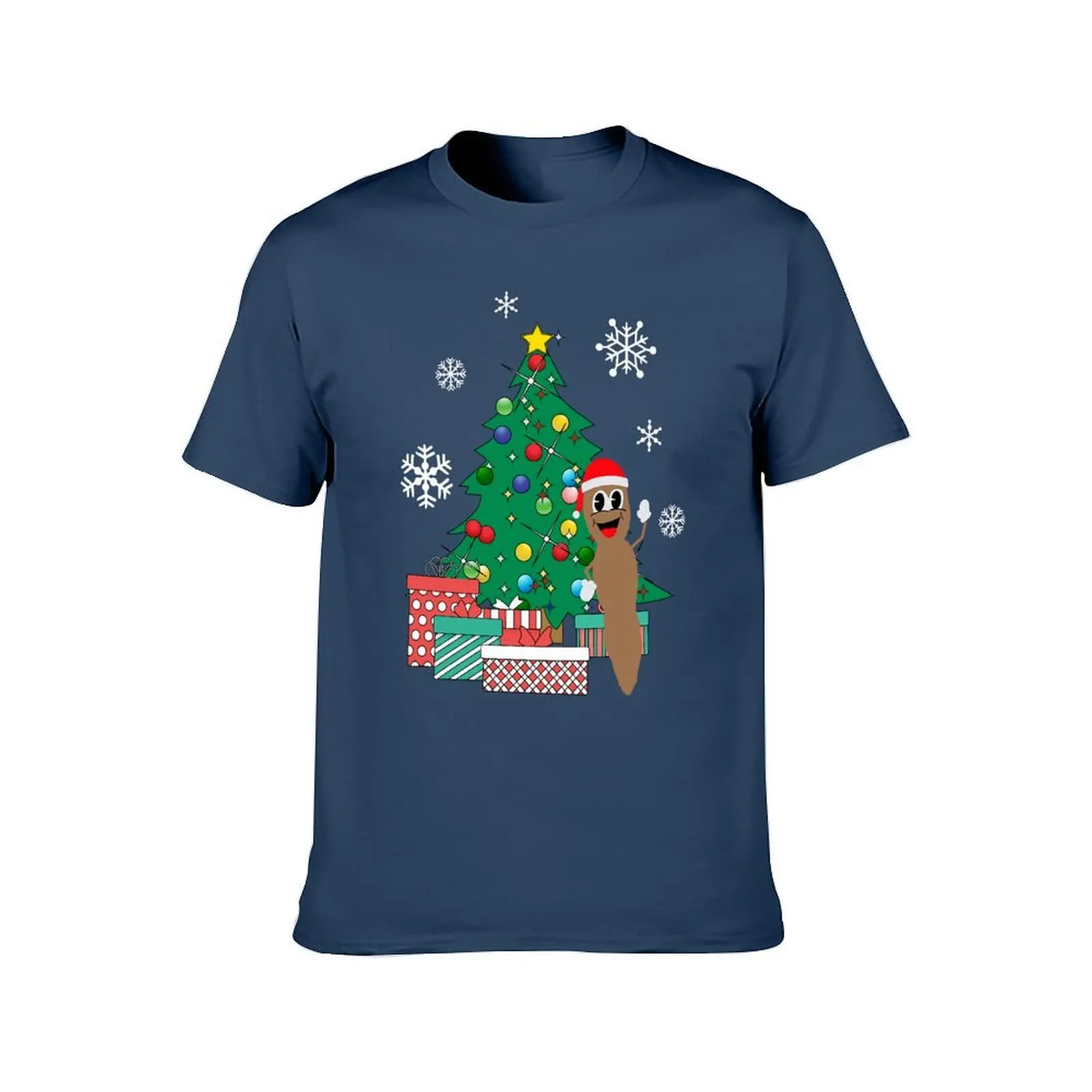 السيد هانكي حول شجرة عيد الميلاد ساوث بارك تي شيرت أنيمي التي شيرت تي شيرت الرجال 100% القطن الفاخرة العلامة التجارية تي شيرت #2