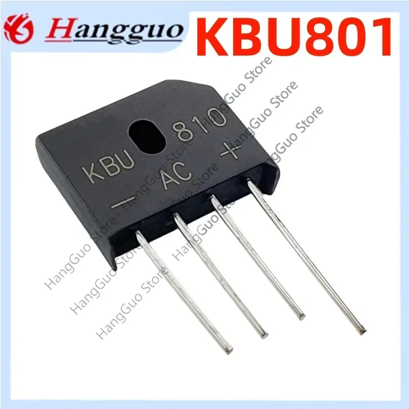 5PCS/Lot  Origi nal  brand new KBU606 KBU608 KBU610 KBU806 KBU808 KBU810 KBU1010 KBU1510 KBU2510 KBU3510 DIP-4 BRIDGE RECTIFIERS