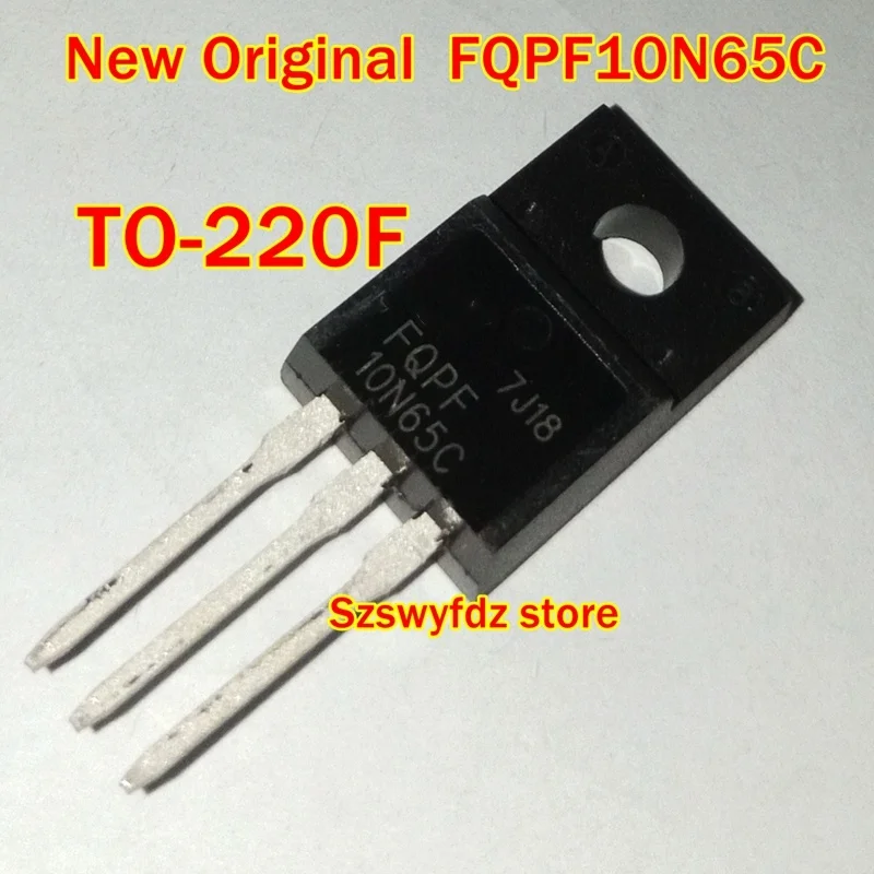 

5pcs to 100pcs New Original FQPF10N65C TO-220F 650V N-Channel MOSFET