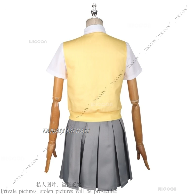 Hirasawa Yui Anime K-ON！ Cosplay Costume Wig Hair Clip Free Gift High School Girls Uniforms Woman JK Uniform Halloween Party