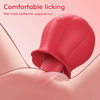 Powerful Swing Vibrator for Female Oral Nipple Clitoris Stimulator G-Spot Tongue Licking for Woman Adults Masturbator Sex Toys