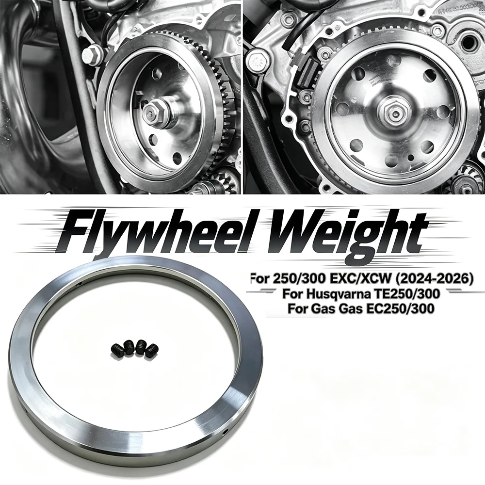 For EXC 300 TBI EXC 250 XCW 300 For GasGas EC 300 250 7oz 7 Ounce Flywheel Weight For Husqvarna TE 300 TE 250 2024-2026