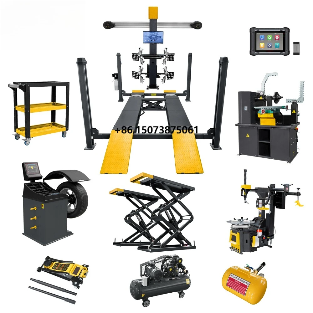 MOLISPEED Tire Repair Tools CE Tire Changer Wheel Balancing Machine Combo