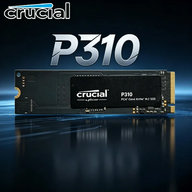 

Crucial High Speed 7100MB/s P310 M.2 2280 PCIe4 SSD 1TB 2TB 3D NAND OEM Internal Gaming Drive for Laptop & Desktop PC