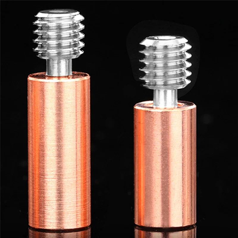 

Хорошо изготовленный на цельнометаллический биметаллический теплоразрыв V6 Hotend, красный медный нагревательный блок