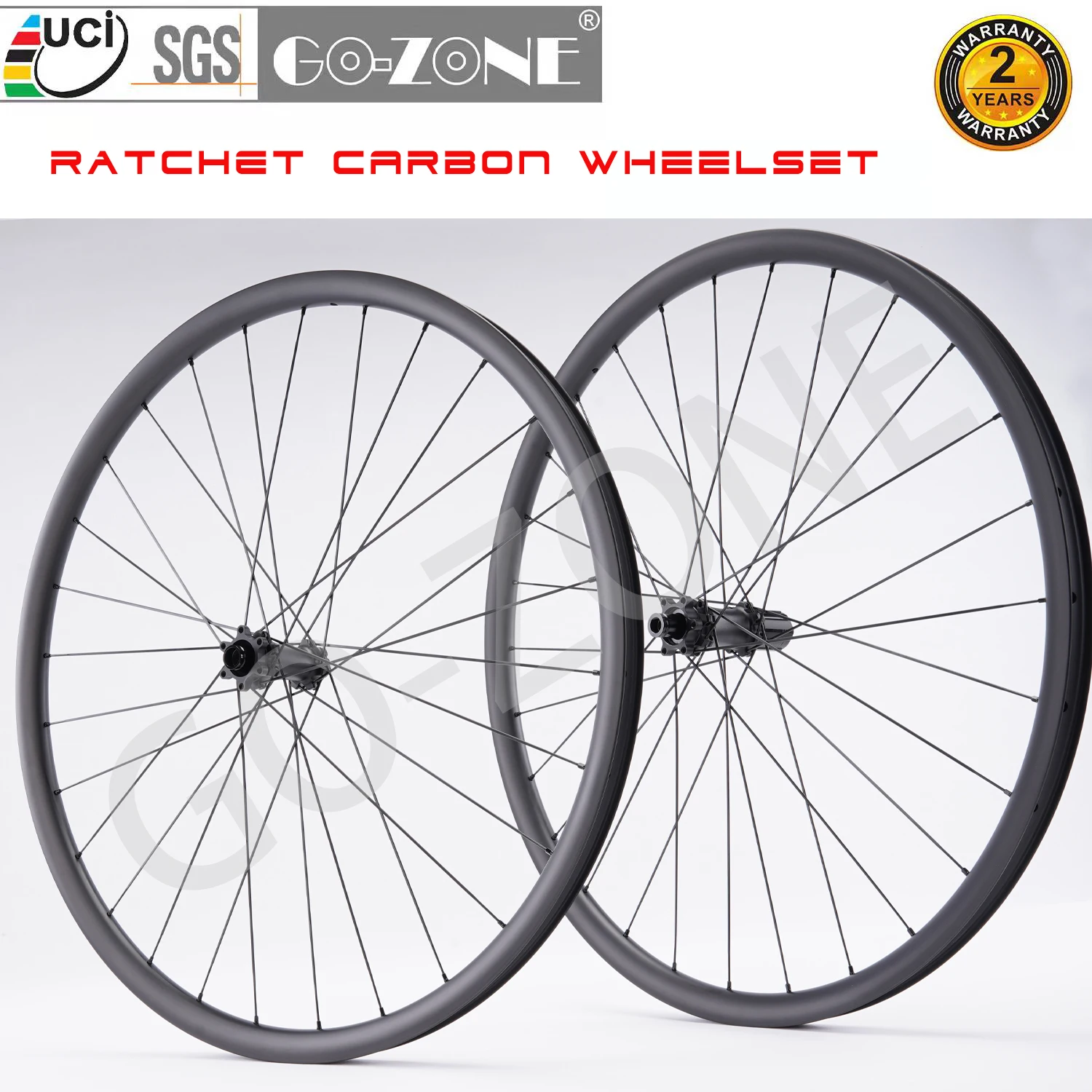 

Carbon MTB Wheelset 29 Ratchet System 6 Bolt / Center Lock Boost 15x110 12x148 UCI Approved Tubeless 29er Mountain Bike Wheels