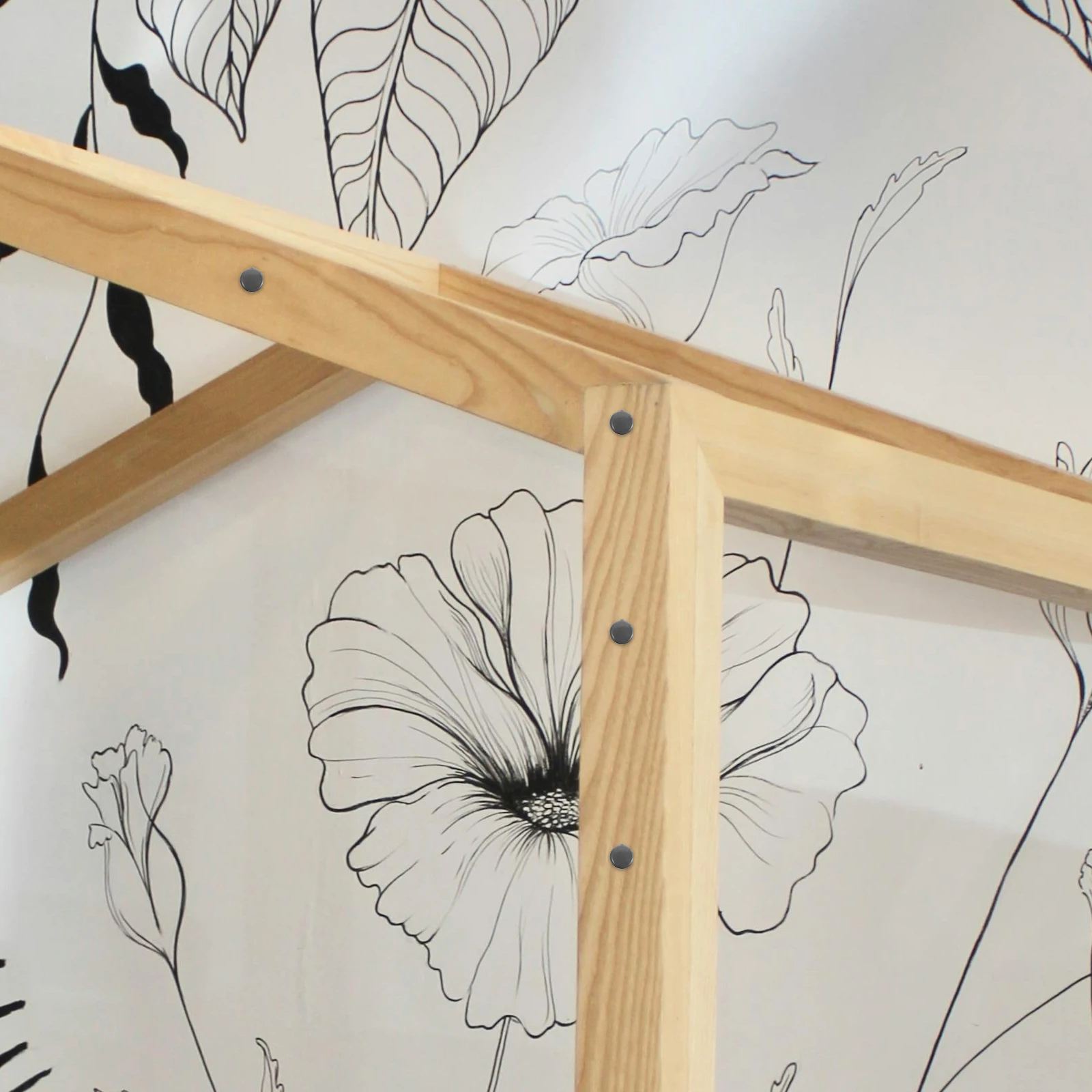 200 قطعة من أغطية المسمار البلاستيكية المفصلية أغطية زخرفية للأثاث سهلة التركيب لحماية ثقوب المسمار وخزائن الجداول #1