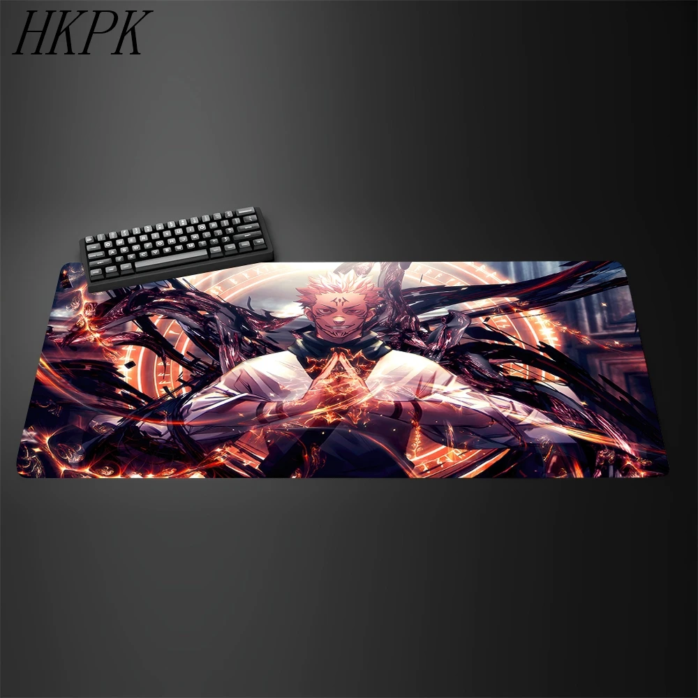 

Jujutsu Kaisen Anime Large size Mouse Pad Gaming Accessories Office Gamer Keyboard Desk Mat Non-Slip Laptop Satoru Gojo Mousepad