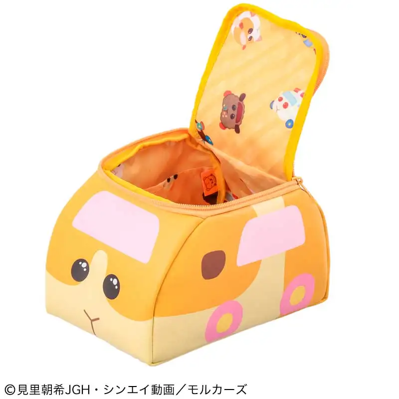 New Cute Anime PUI PUI Molcar Potato Mouse Girls Big PU Cosmetic Bags Cases Makeup Bag For Women