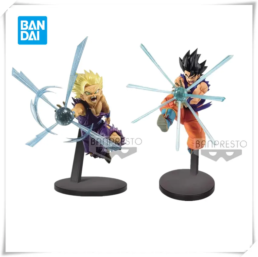 

Bandai Original Banpresto Anime Dragon Ball Z G x materia Son Gohan Super Saiyan 2 Action Figure Collectible Model Toys