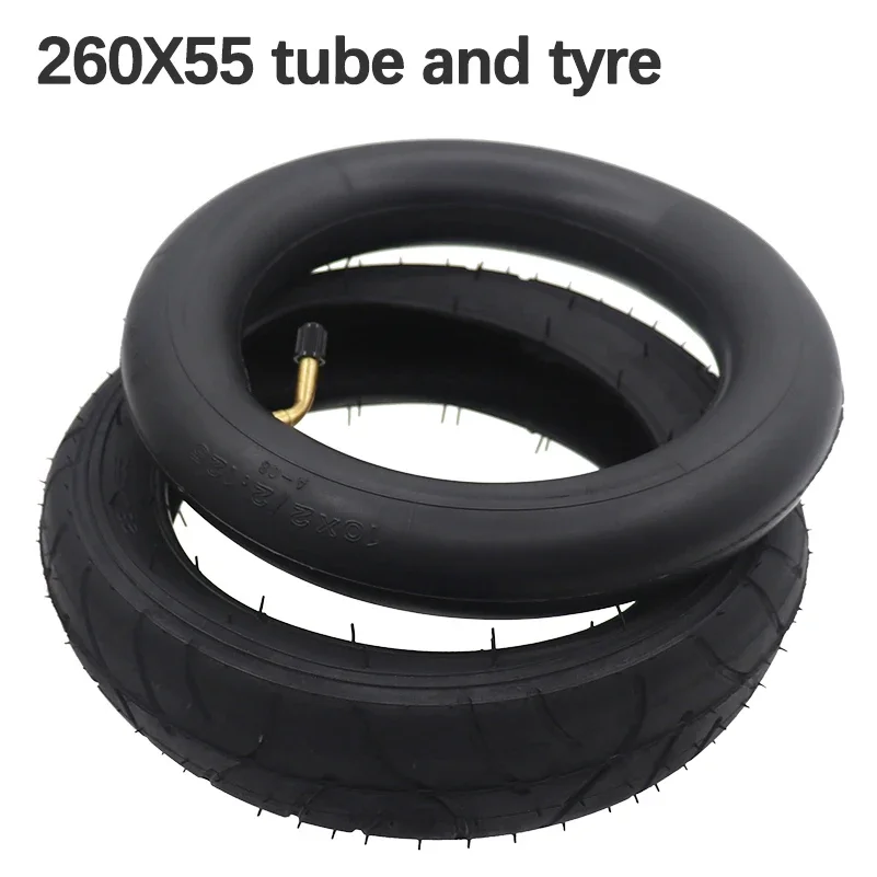 260x55 tyre&inner tube fits Children tricycle, baby trolley, folding  cart, electric scooter, children's bicycle tire