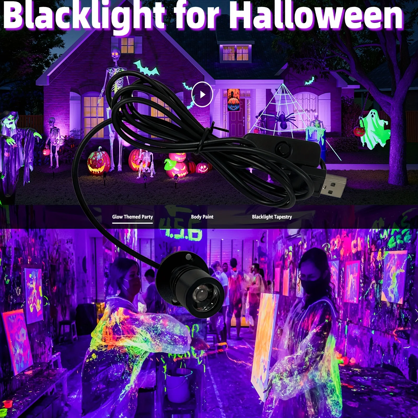 USB LED Mini Spotlight, Adjustable Plug-in Display Light for Wine Cabinet, Model Showcase,Shelf,Counter，Party  Decor Lighting