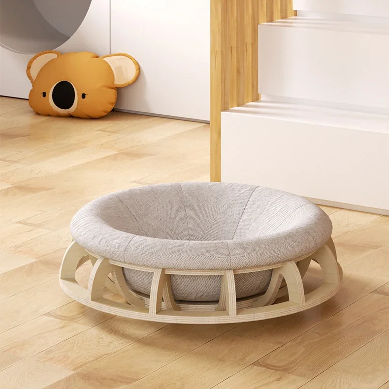 Cat Beds New Cat Litter All-season Pet Products Warm Pet Hut Sleeping Pad Egg Tart Kennel Items Pet Accessories Dogs Bed