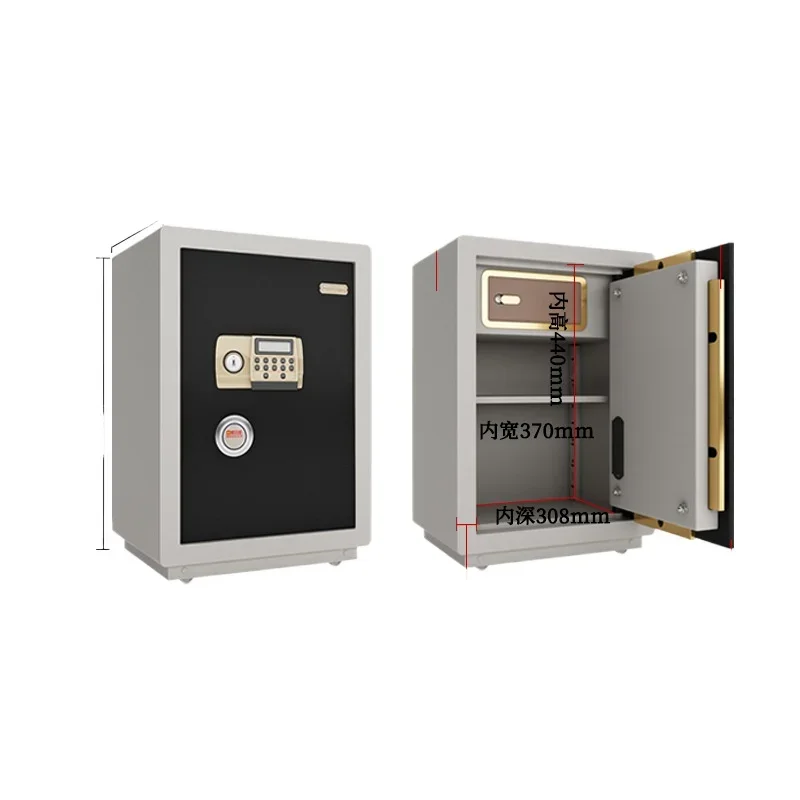 

Сейф для офиса, цельнометаллический сейф, электронный пароль, одинарная двойная дверь, цельнометаллический офисный сейф с одной дверью, сейф