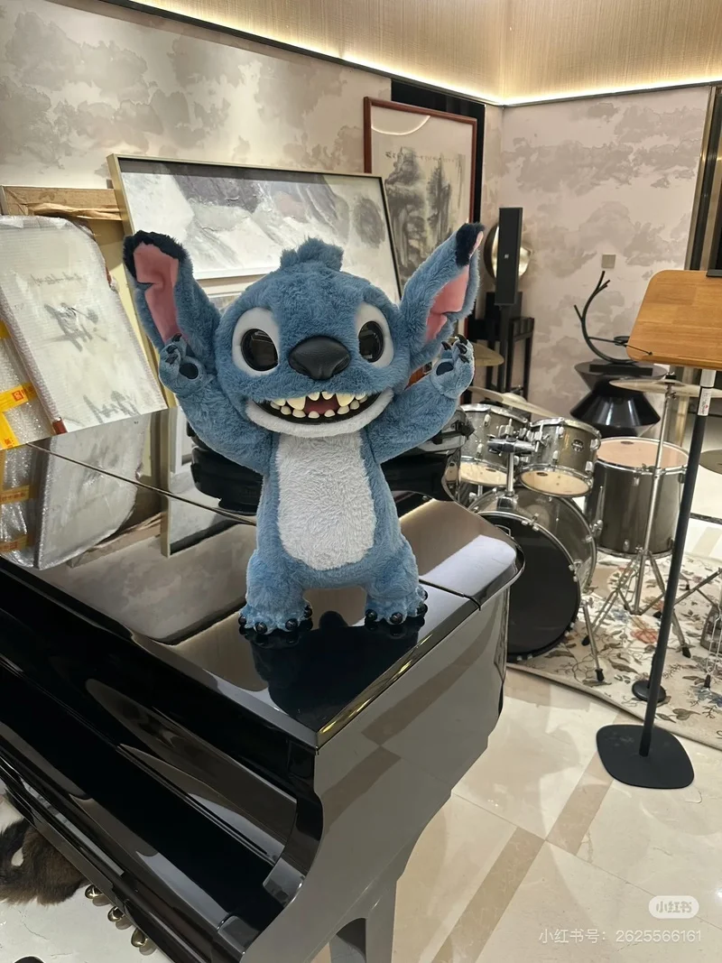 本物の 16/28/52 センチメートルディズニーステッチぬいぐるみかわいいアニメステッチバックパックペンダント人形ぬいぐるみフィギュアおもちゃクリスマスギフト