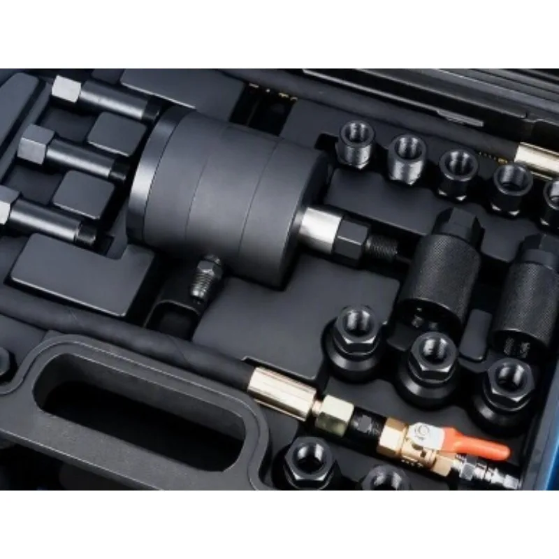 Injector Pneumatic Removal Puller Combination Tool Set Pneumatic Diesel Injector Repair Tools