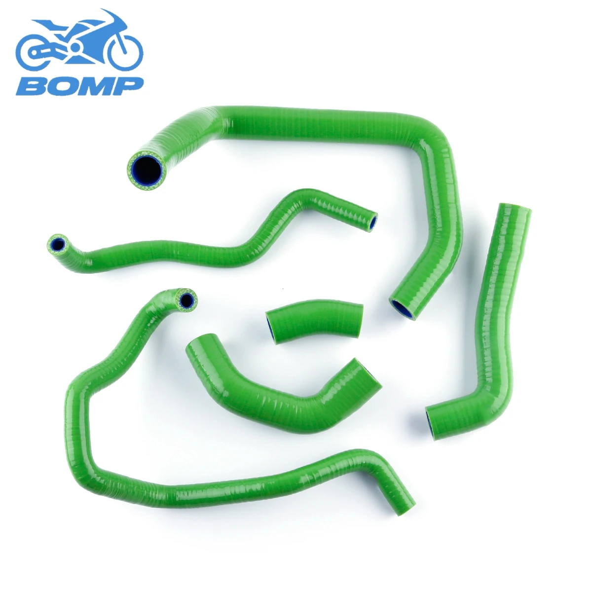 FOR KAWASAKI ZX 10R ZX10R NINJA 2008 2009 2010 Silicone Radiator Hoses Tubes Kit Piping 6Pcs 11 Colors