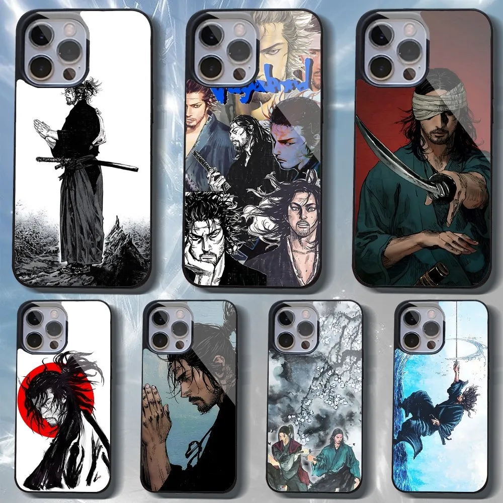

Vagabond Miyamoto Musashi Phone Case For IPhone 16 15 14 13 Pro Max 11 12 Mini Alex Mirror For Magsafe Wireless Charging Cover