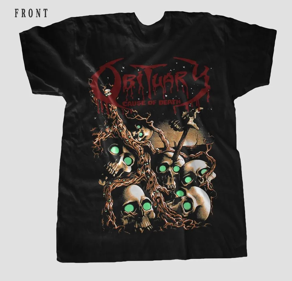 OBITUARY- Cause of Death Shirt