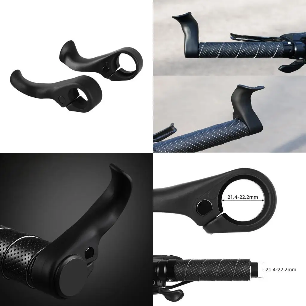 

Y1UC Bicycles Handlebar End Grip Ergonomic Bike Inner Bar End Comfortable Grip