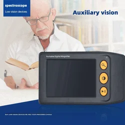 3.5 inch Portable Electronic Reading Digital Magnifier Magnifie Low Vision for Reading Aid Digital Handheld Video Magnifier