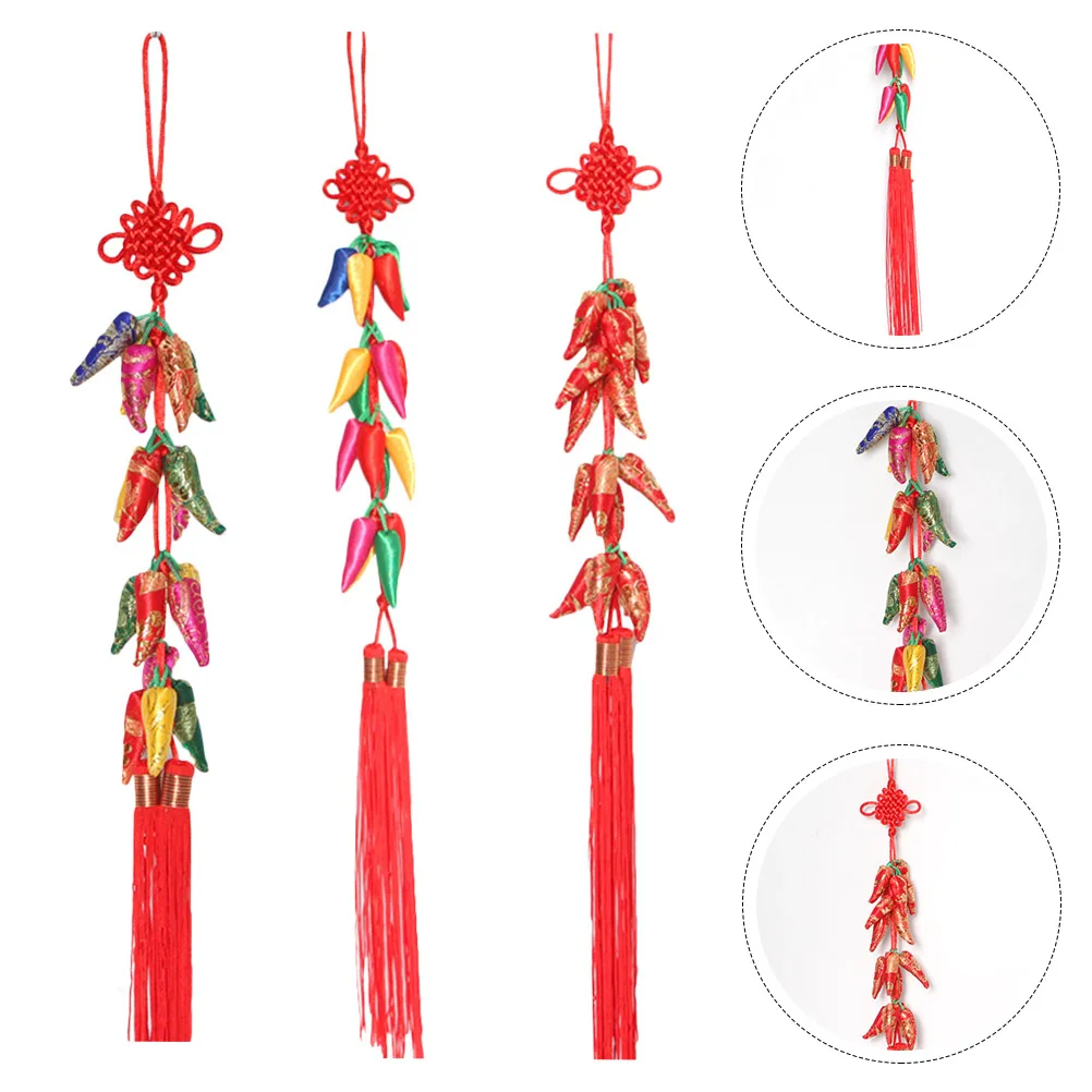Bunter Pfeffer-Anhänger, chinesisches Neujahr, Dekor, zum Aufhängen, Festival-Zubehör, Hochzeitsfeier, Bühnendekoration, Hausgarten-Licht