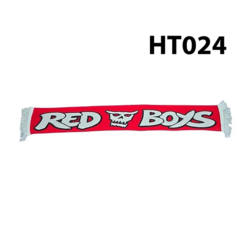 145*20 cm Size Retro Ultras Hapoel Tel Aviv FC Red Boys Flag Banner Scarf for Fans Double-faced Knitted HT024