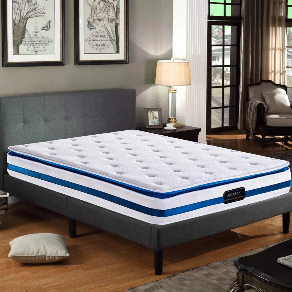 

Modern Hot Pocket Spring Memory Foam Compression Mattress Rolled Transportation Hybrid Mattresses