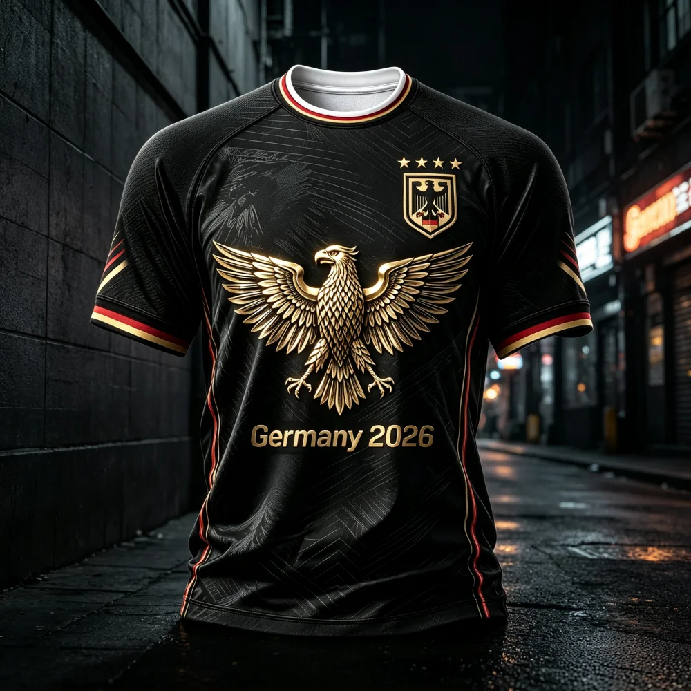 3D Printing Eagle - Camiseta de Fútbol para Hombre, Diseño