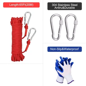 Gancho de salvamento magnético de neodímio, ímã de pesca de metal forte de dupla face com superfície polida para recuperação subaquática. 12 principais vendas imãs de pesca - №10