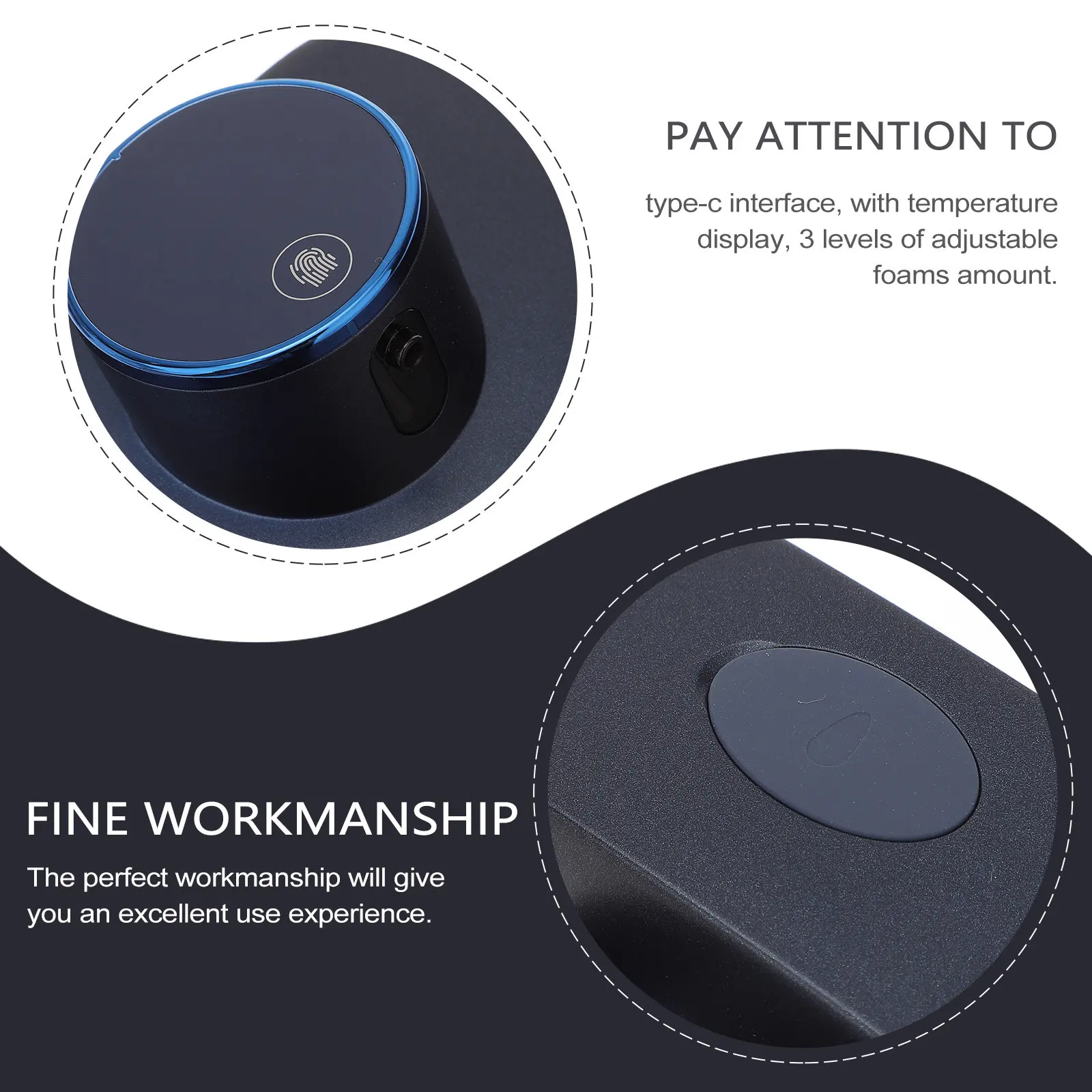 wall-mounted-rechargeable-automatic-touch-free-foaming-soap-dispenser-for-bathroom-hotel-toilet-smart-sensor-soap-dispenser