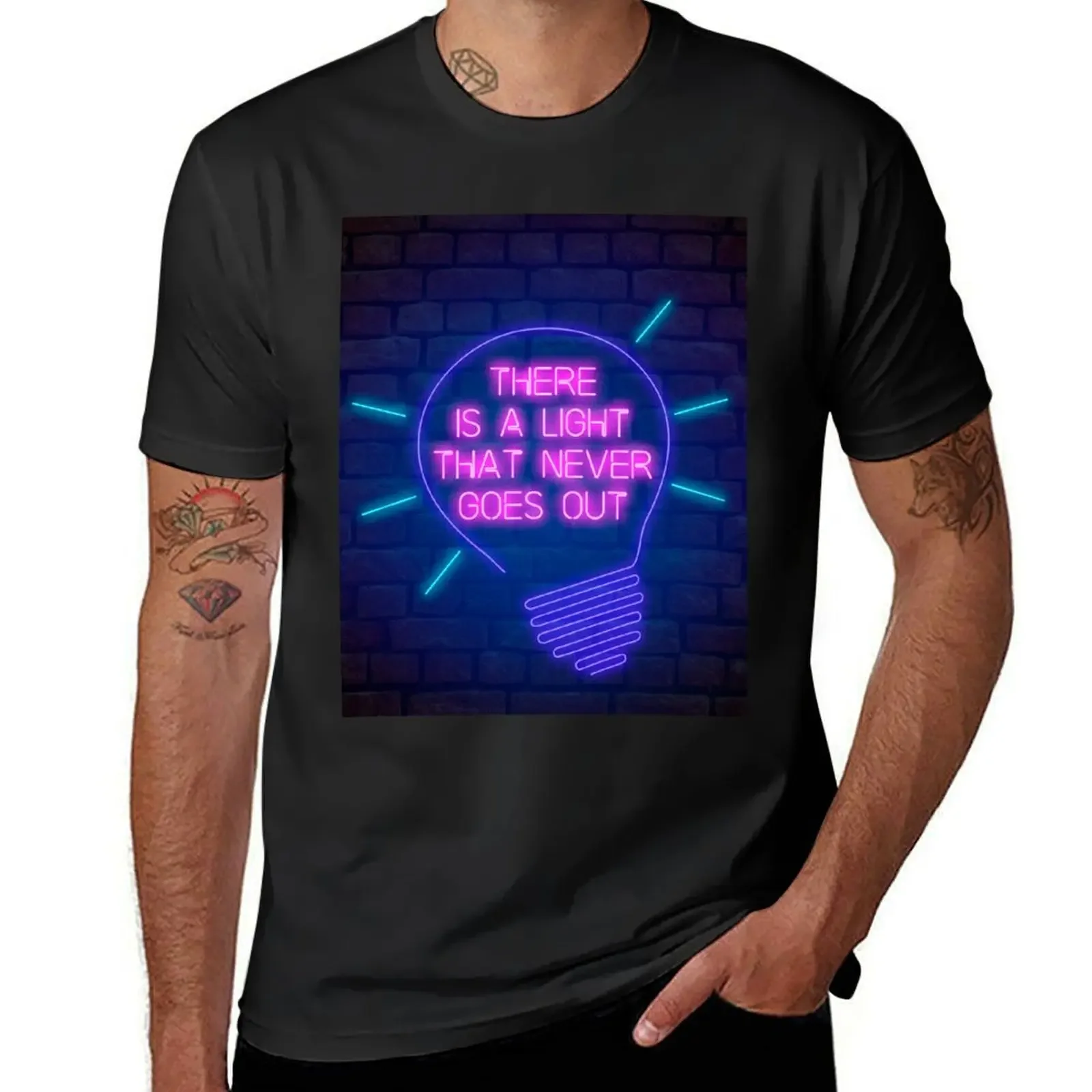 There Is A Light... T-Shirt blanks aesthetic clothes man clothes tops mens vintage t shirts