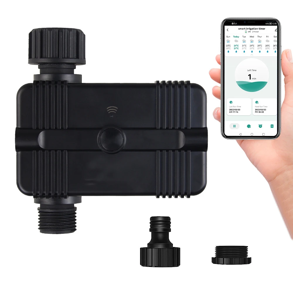 

High Quality Original Tuya Smart Home Garden Wifi Intelligent Irrigator App Control Drip Irrigation Timed Watering Controller