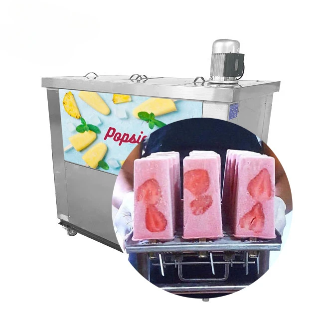 Good price low noise fast cooling 4 mould machine a glace ice lolly pop maker popsicle machine for sale