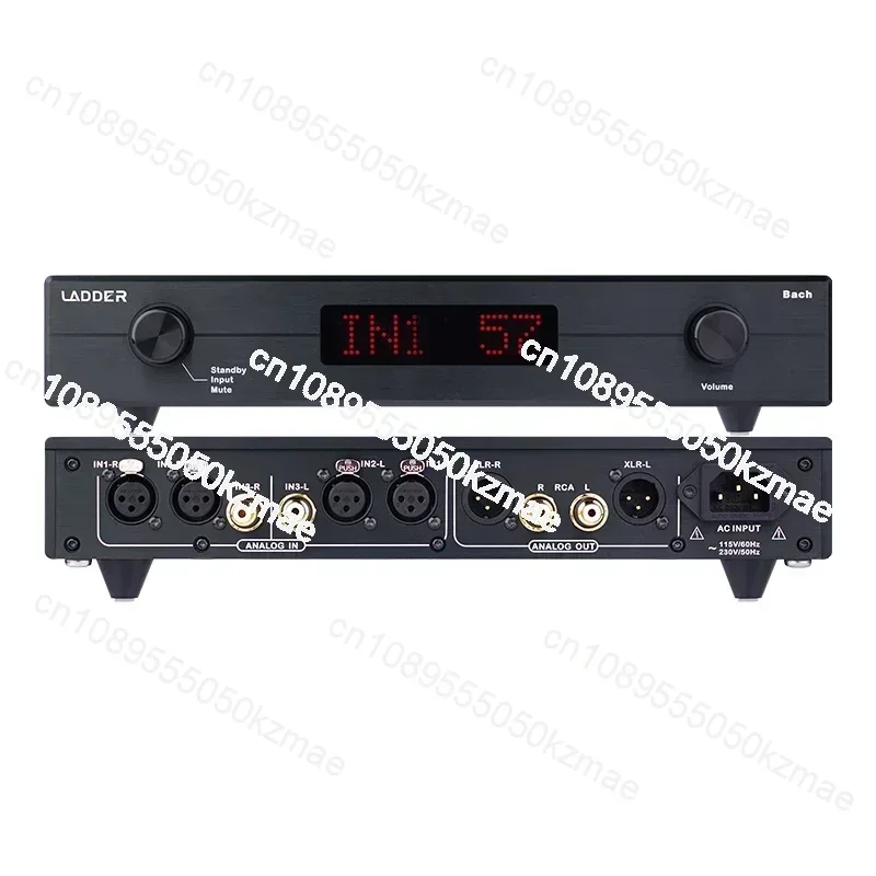 

IN STOCK LADDER Bach Fully Balanced HiFi Preamplifier R2R Structure Stable Output Amplifier