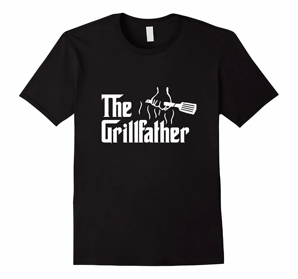 Fashion The Grillfather Barbeque And Grilling T-Shirt 100% Cotton O-Neck Summer Short Sleeve Casual Mens T-shirt Size S-3XL