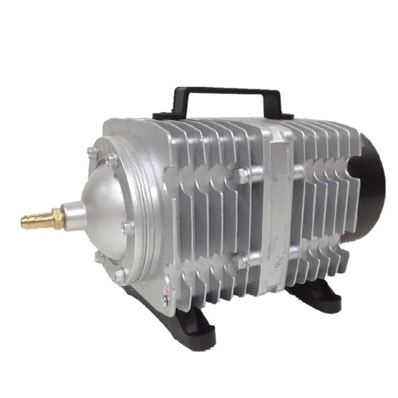 High Power AC Electromagnetic Air Pump Fish Pond Oxygen Pump Compressor for Aquaculture fish farming oxygen boosting compressor