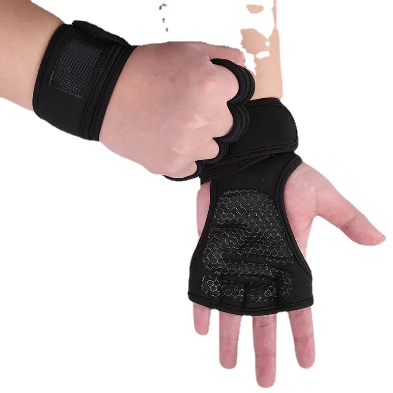 

Men's Women's Half-Finger Fitness Gloves Mechanical Weight Lifting Barbell Wrist Protection Protective Riding Gloves