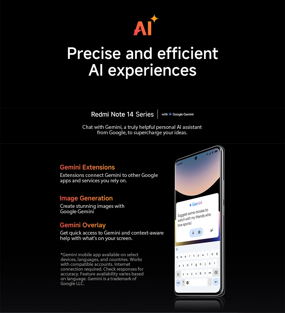 Smartphone Xiaomi Redmi Note 14 Pro Plus 5G Global version 120W HyperCharge AMOLED display 200MP AI camera Snapdragon® 7s Gen 3