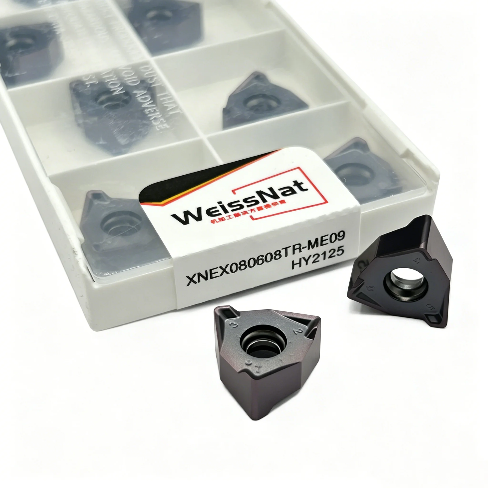 

XNEX080608TR-ME09 Carbide Inserts,MEE190,R220.96 . R217.96 Milling Insert