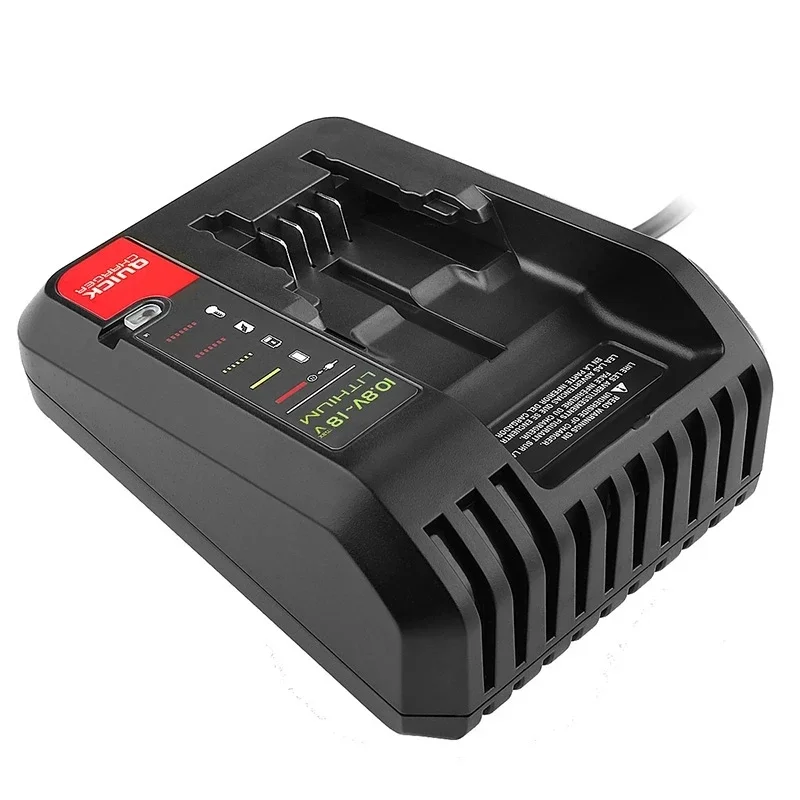 18V Replacement Lithium Battery Charger for Black and Decker PORTER CABLE Stanley Lithium Battery Charger 2A 10.8-20V 100-240V