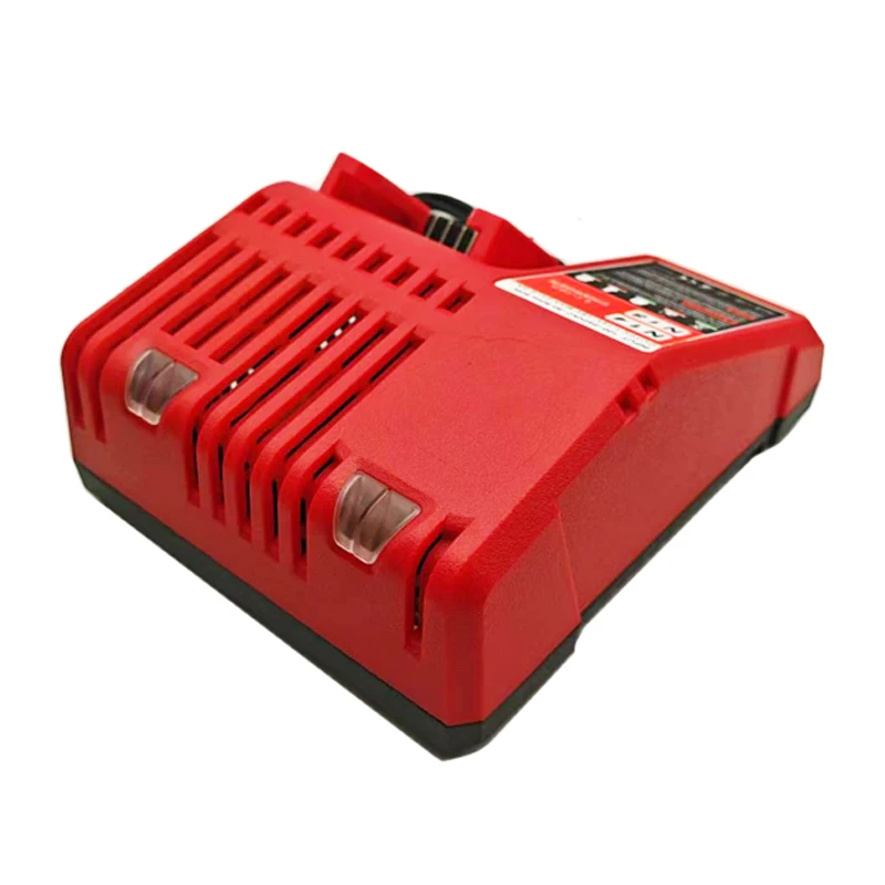 Peças dos acessórios da ferramenta elétrica para milwaukee 14.4v 18v carregador de bateria de íon de lítio para bateria de íon de lítio m18 48-11-1852 48-11-1811